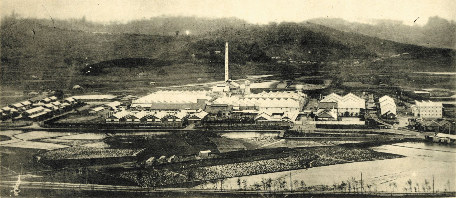 보도연맹 희생자가 다닌 부산 범일동 조선방직(1926년 촬영). @한국저작권위원회